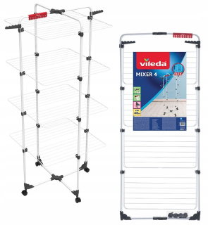 Sušiaky na prádlo - Vertikálny stojaci sušič VILEDA Mixer 4 Tower